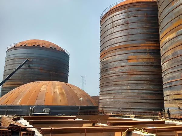 青云谱焦粉钢板仓